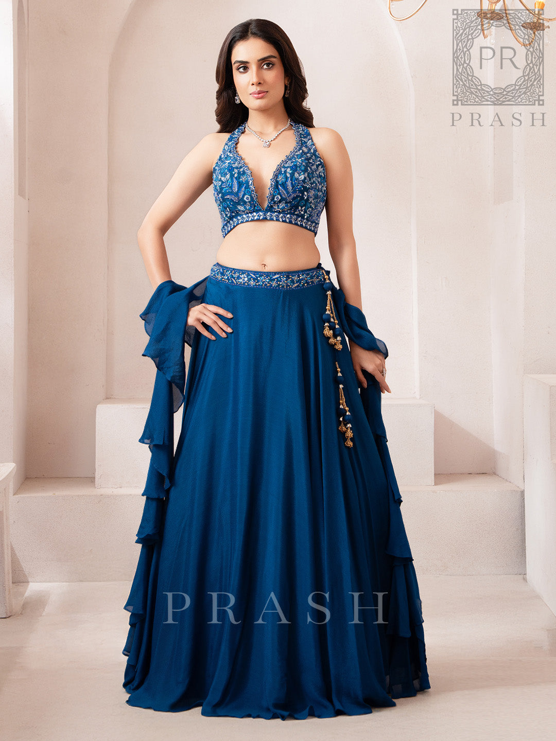Graceful Blue Lehenga – Festive & Wedding Ready